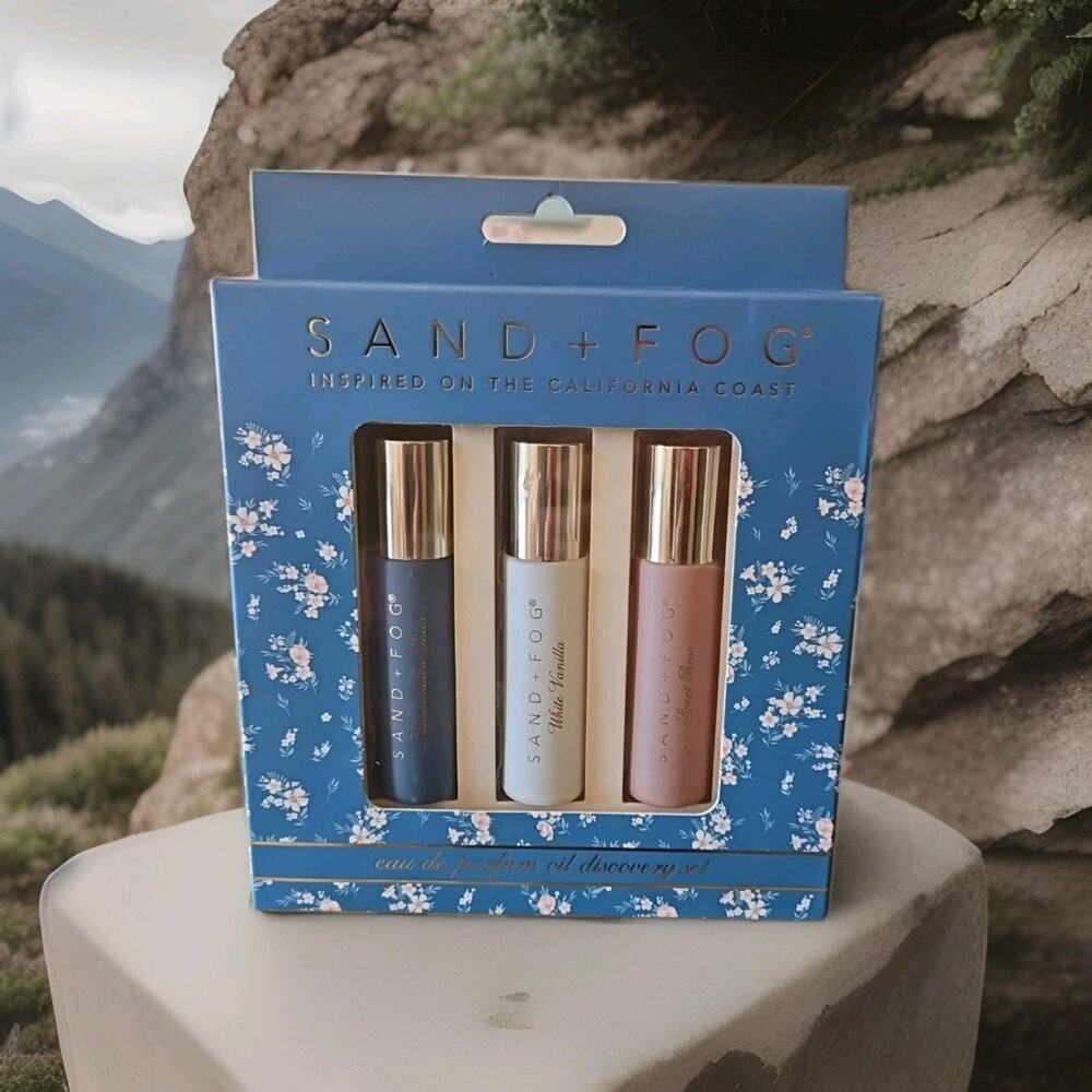 Sand And Fog Parfum Oil Discovery Set Parfum Oil Rollers